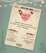 W1420 Save The Date Invite - Image 2