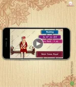 W2170 Amusing Rajasthani Puppetry Video Invite