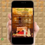 W6356 Caricature _ Anand Karaj Invite