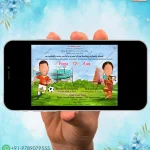 W3261 Brahmin Wedding Invite