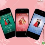 W1335 Traditional Events Caricature Invites