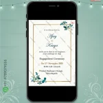 W1004 Western Style Engagement Invite