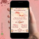 W6528 Emoji Wedding Digital Card