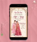 W1061 Punjabi Wedding Invite
