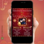 W1590 Photo Based Marriage Invite