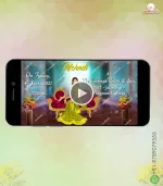 W2710 Caricature - Punjabi Save The Date Video Invite