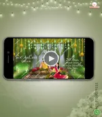 W2730 Caricature - Royal Punjabi Wedding Video Invite