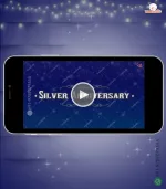 W2135 25th Silver Anniversary Invitation Video