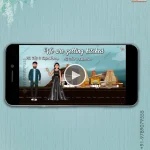 W2250 Caricature - Destination Wedding Video Invite