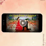W2295 Caricature - North Indian Wedding Video Invite
