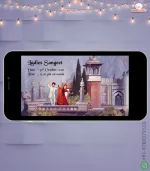 W1263 Caricature - Royal Punjabi Historical Video Invite - Image 2