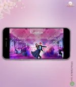 W1829 Caricature - Royal Punjabi Wedding Video Invitation - Image 5