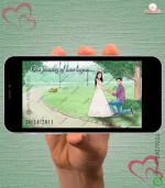 W2365 Caricature - Traditional South Indian Whiteboard Video Invite - Image 3