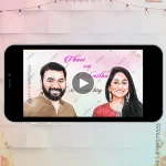 W2370 Caricature - Traditional Telugu Whiteboard Video Invite
