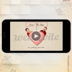 W2655 South Indian Traditional Final Reminder Video Invitation