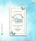 W1750 House Warming Ceremony Invitation - Image 2