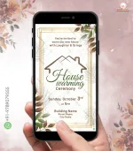 W1760 House Warming Invitation