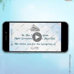 W2880 Islamic Whiteboard Video Invitation