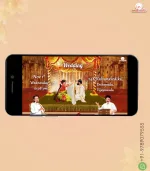 W2885 Journey Of Wedding 3D Pop Up Book Video Invite - Image 2