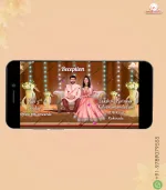 W2885 Journey Of Wedding 3D Pop Up Book Video Invite - Image 3