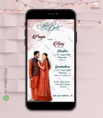 W2221 Traditional Wedding Invite