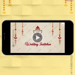 W2625 North Indian Traditional Video Invite