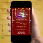 W9805 North Indian Wedding Invite