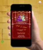 W9805 North Indian Wedding Invite