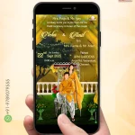 W1810 Northindian Haldi Ceremony Invite