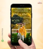 W1810 Northindian Haldi Ceremony Invite