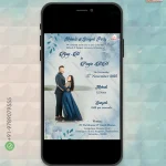 W1850 Digital Card Mehendi Invite