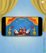 W2940 Punjabi Hindu Wedding Video Invite - Image 5