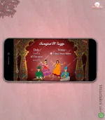 W2940 Punjabi Hindu Wedding Video Invite - Image 3