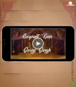 W2430 Punjabi Save The Date Video Invite