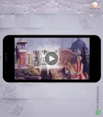 W2650 Royal Historical Wedding Video Invitation