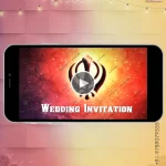 W2970 Royal Punjabi Wedding Video Invitation