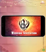 W2970 Royal Punjabi Wedding Video Invitation