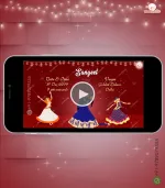 W2660 Royal Rajasthani Wedding Video Invitation