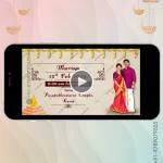 W2460 Save The Date - South Indian Traditional - Final Reminder Video