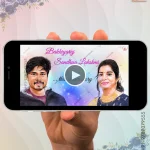 W2485 South Indian Whiteboard Video Invitation