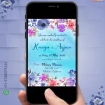 W8885 South Indian Wedding Invitation