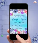 W8885 South Indian Wedding Invitation