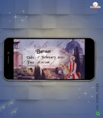 W3055 Traditional Historical Wedding Video Invitation - Image 4