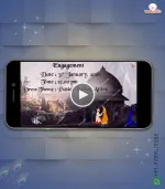 W3055 Traditional Historical Wedding Video Invitation