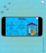 W3070 Traditional Rajasthani Wedding Video Invitation - Image 3