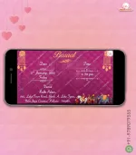 W3070 Traditional Rajasthani Wedding Video Invitation - Image 2
