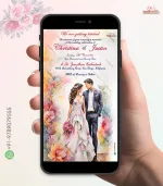 W1920 Watercolor Themed Digital Card