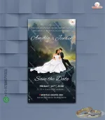 W2060 Western Save The Date Digital Card Invite - Image 2