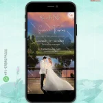 W2075 Nature Western Digital Card Invite