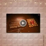 W3110-3D Traditional Video Invitation